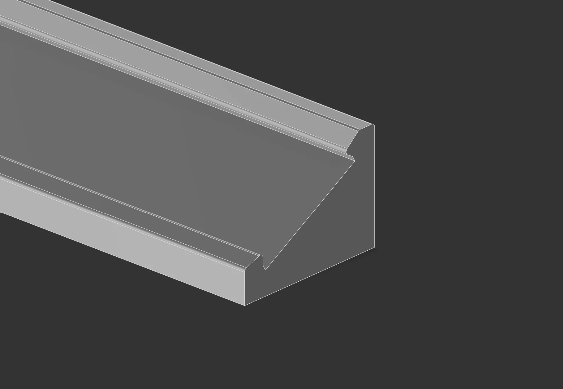 3D Printed Face Out Angle Slots