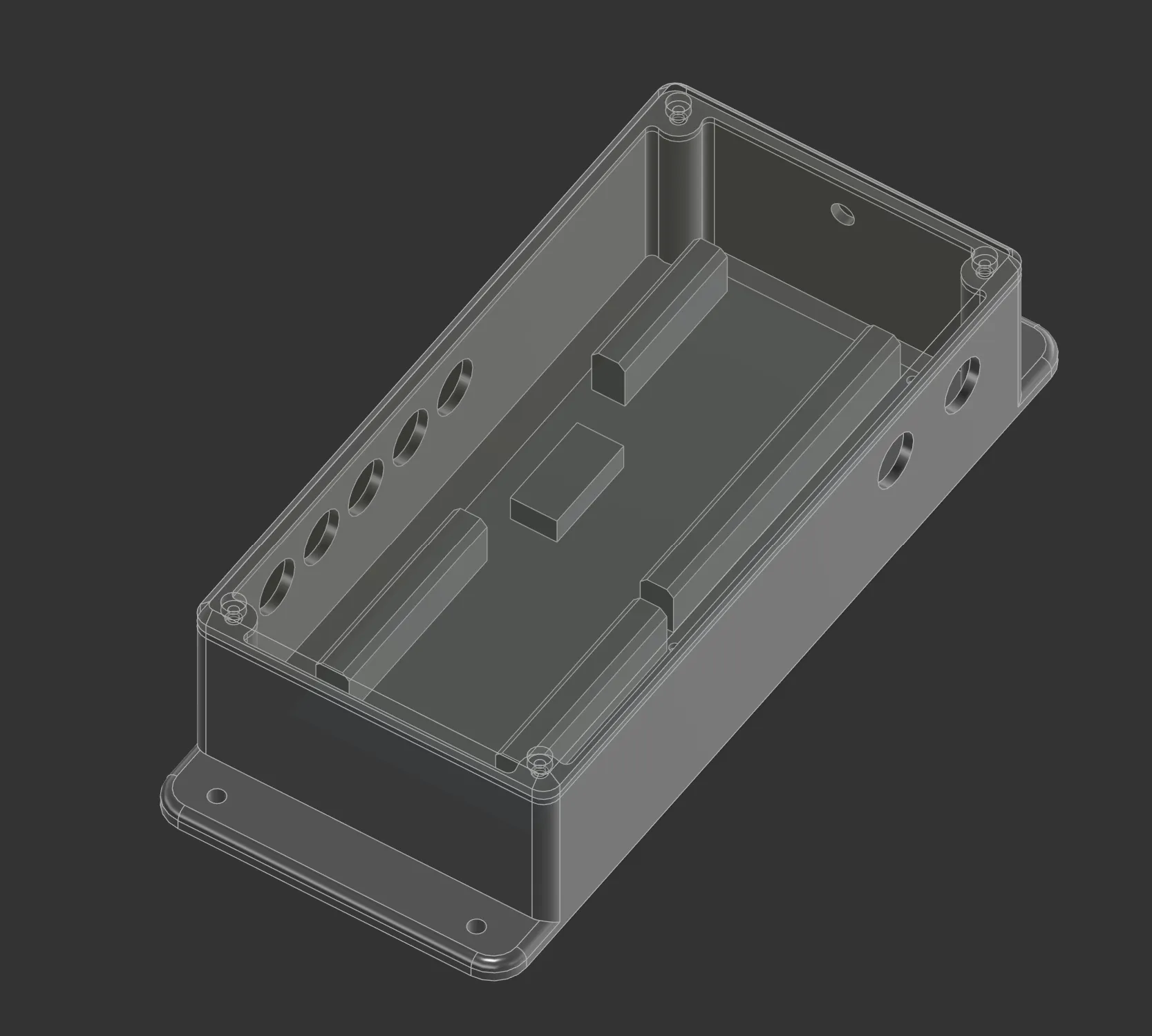 ESP32A08 Box in Fusion 360