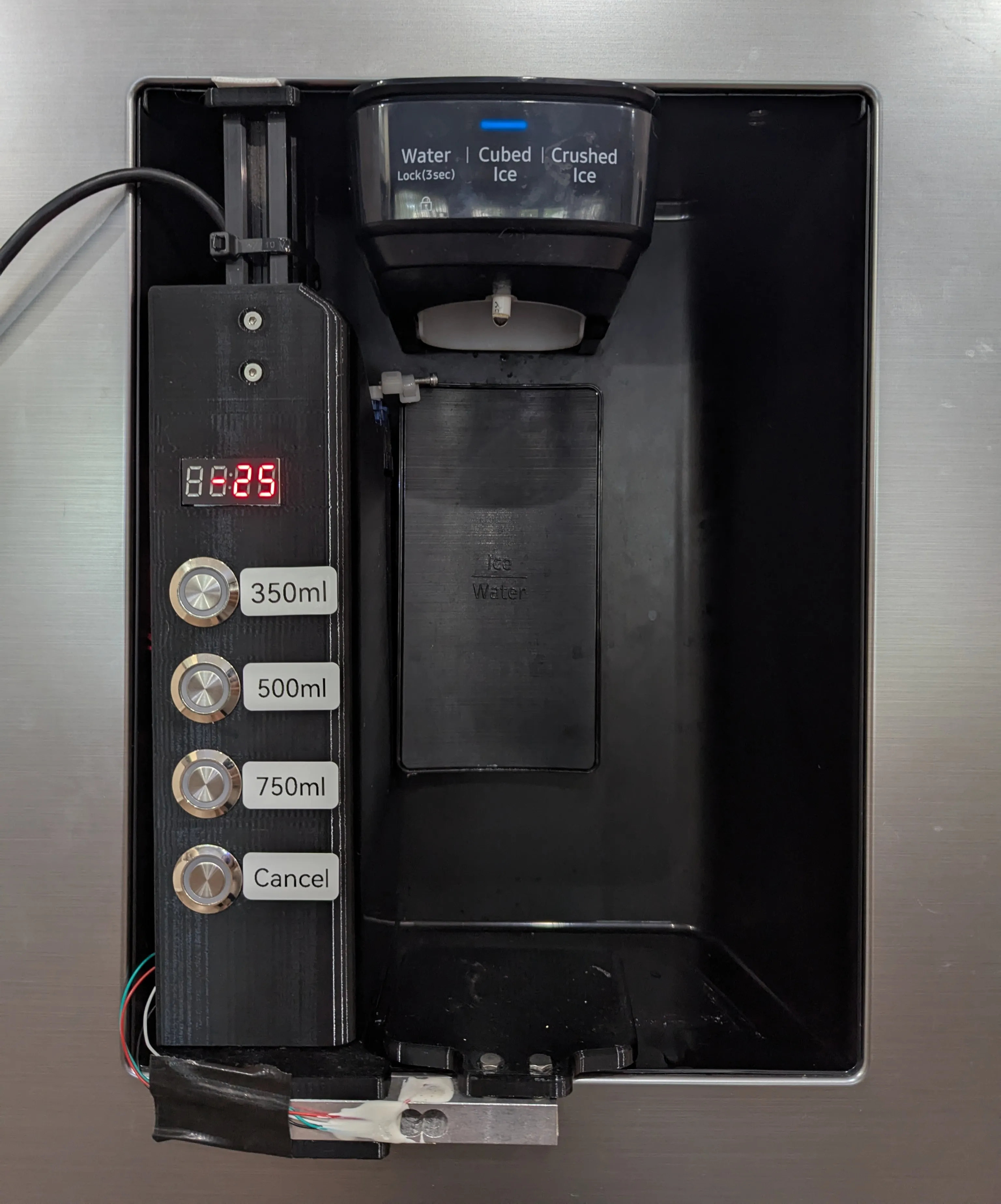 Installed dispenser system