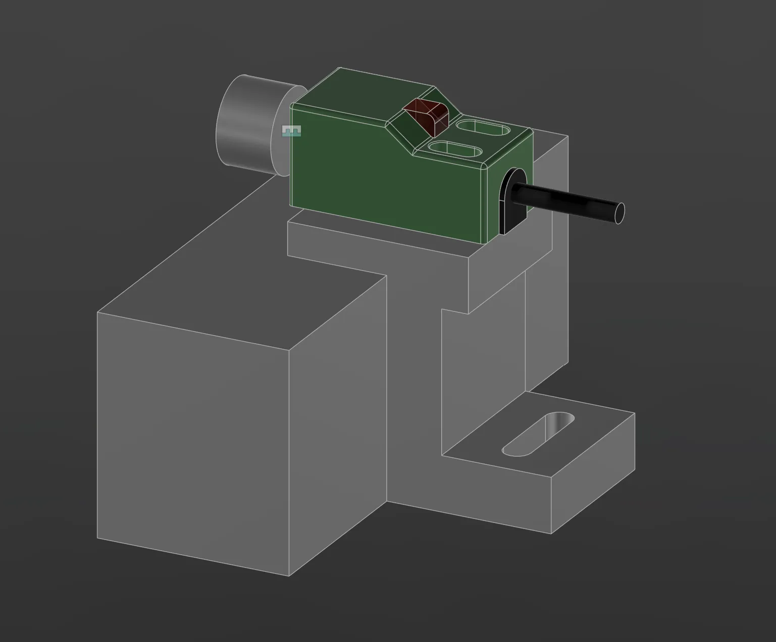 Limit bracket design in Fusion 360