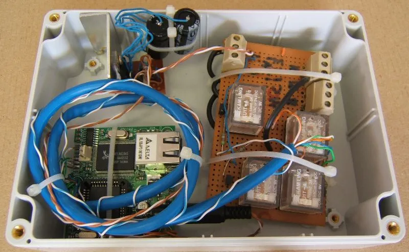 Sprinkler Controller in weatherproof box