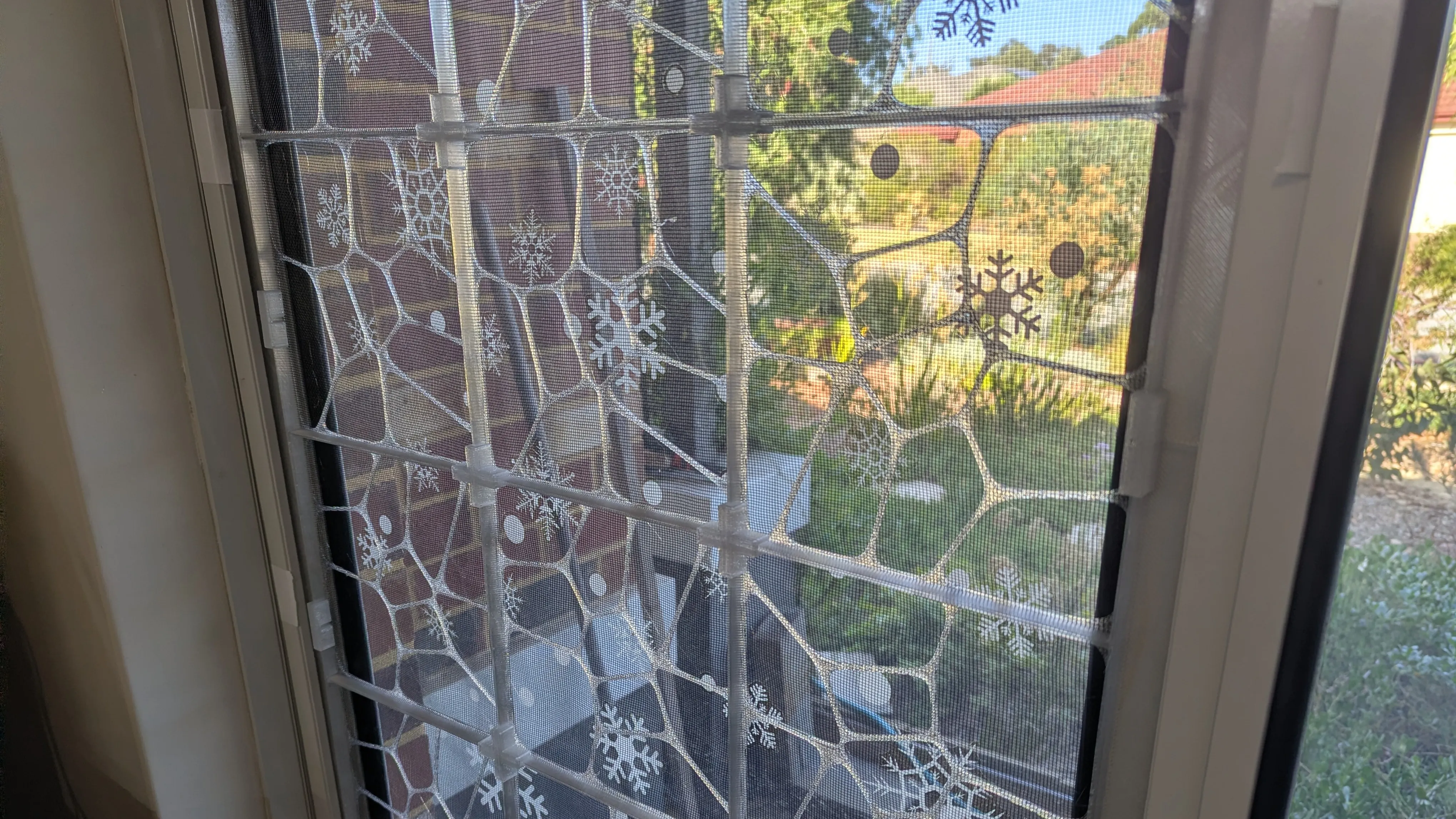 Voronoi Pattern Closeup