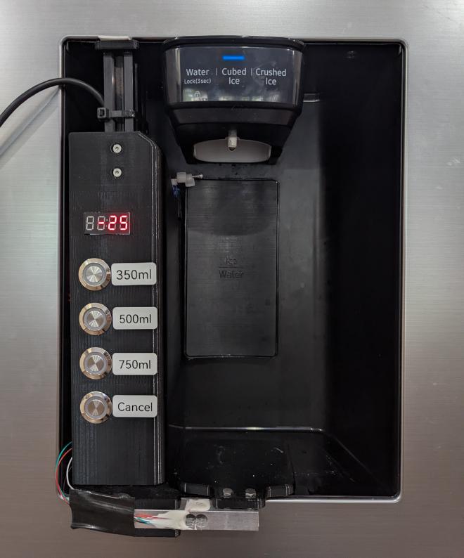 Installed dispenser system