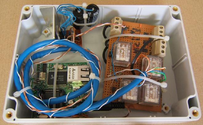 Sprinkler Controller in weatherproof box